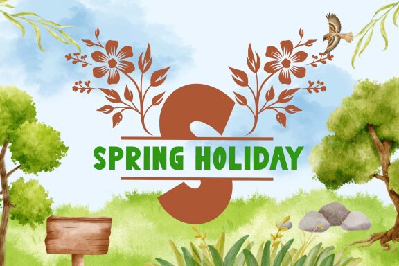 Beautiful Spring Flower Monogram