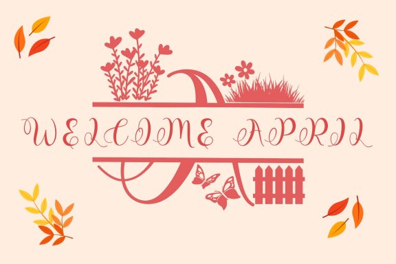 Floral Cute Monogram