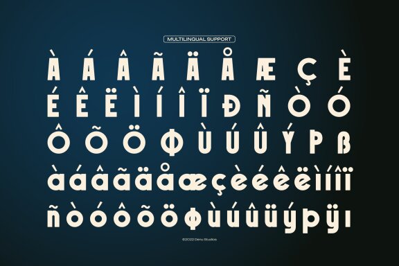 Aeterna Monaliya | Display Bold Sans Serif