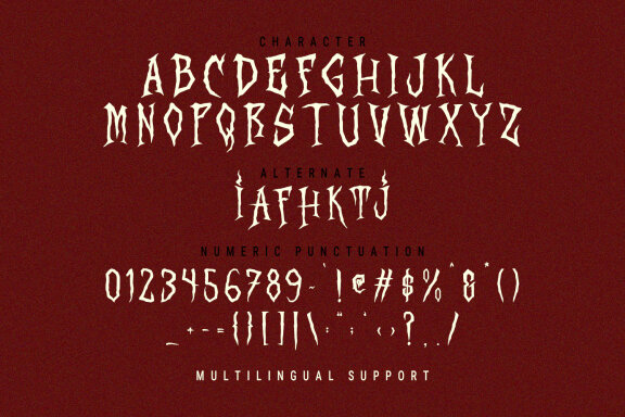 Annarzaq Display Font