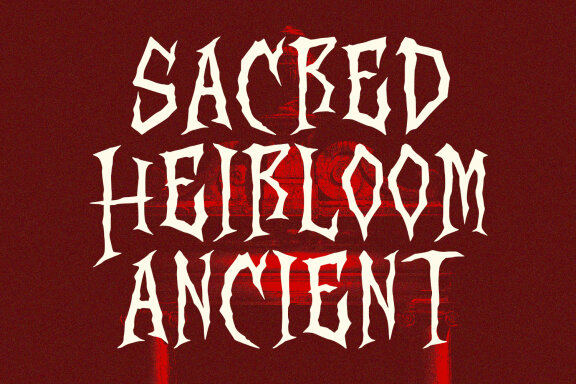 Annarzaq Display Font