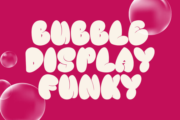 Bogu Bogu Fat Bubble Graffiti Font