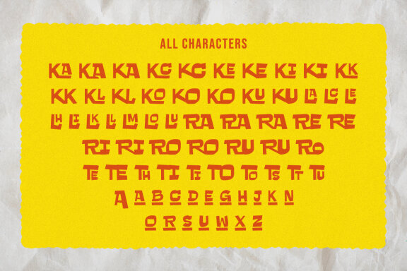 Rooly - A Playful Display Font