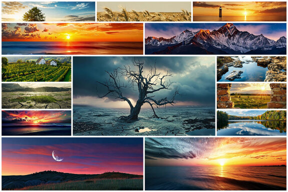 250 Landscapes VOL.2 HD Video Animations 