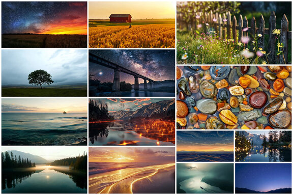 250 Landscapes VOL.2 HD Video Animations 