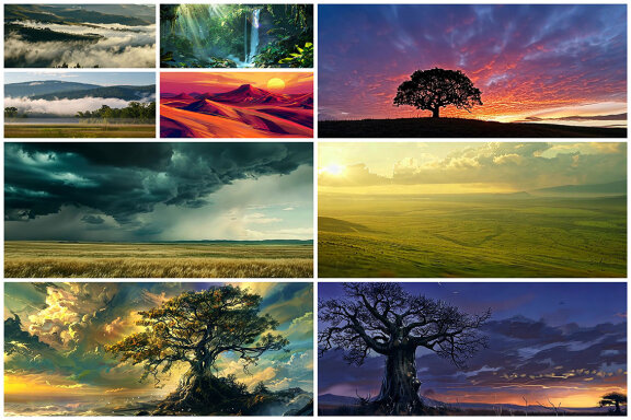 250 Landscapes VOL.2 HD Video Animations 