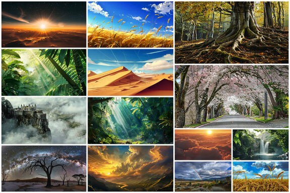 250 Landscapes VOL.2 HD Video Animations 