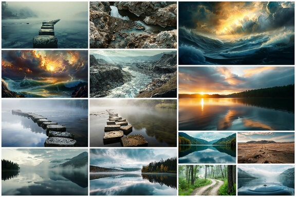 250 Landscapes VOL.2 HD Video Animations 