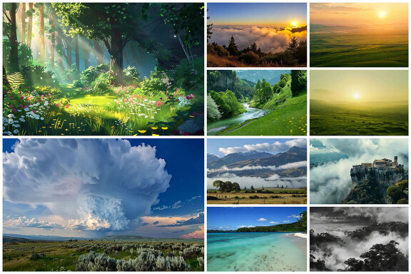 250 Landscapes VOL.2 HD Video Animations 
