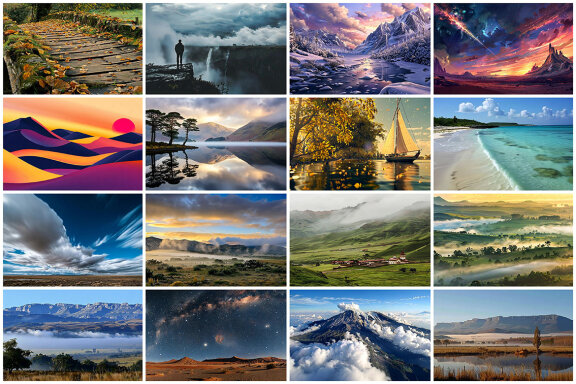250 Landscapes VOL.2 HD Video Animations 