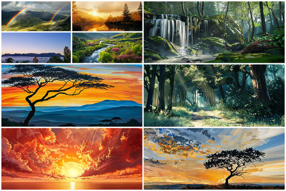 250 Landscapes VOL.2 HD Video Animations 