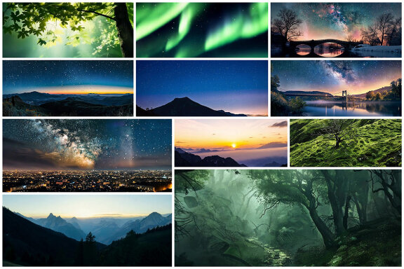 250 Landscapes VOL.2 HD Video Animations 