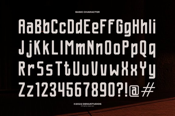 Outsiders Original | Display Sans Serif