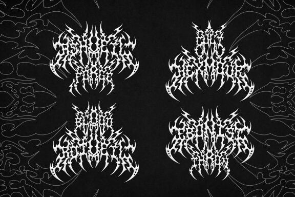 Karnage | Black Metal Font