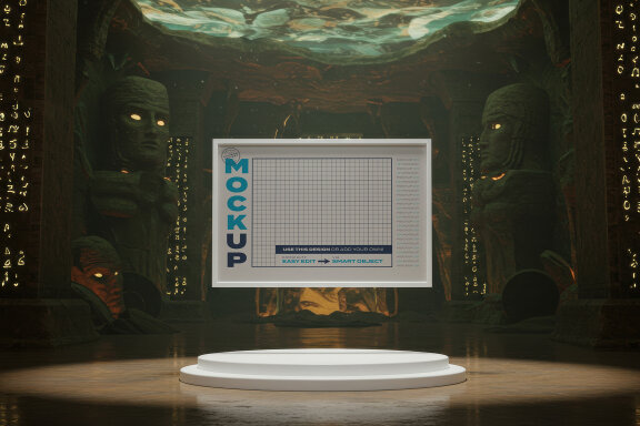 Egypt Ancient Poster Frame Mockups