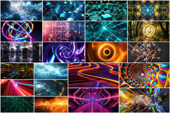 500 AI-Generated HD Animations VOL.2