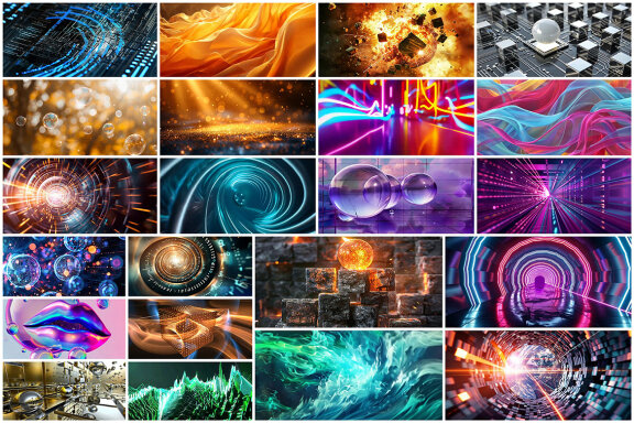 500 AI-Generated HD Animations VOL.2