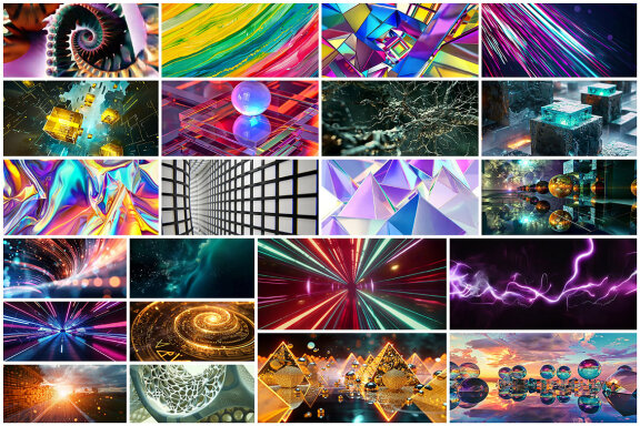 500 AI-Generated HD Animations VOL.2