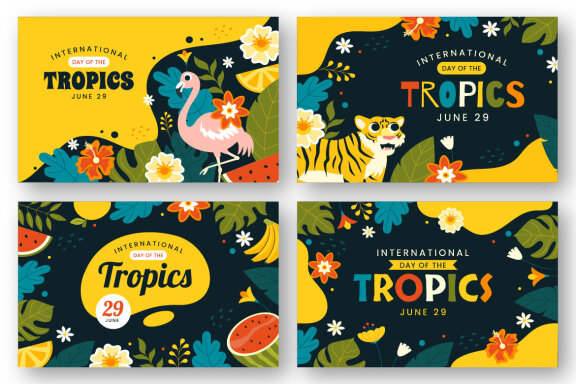 9 Day of the Tropics Illustration