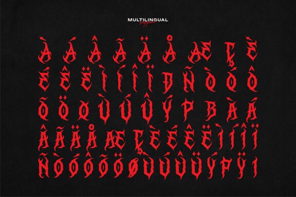 Lord Eratgon | Death Metal Font