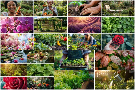 230+ Gardening HD Video Animations