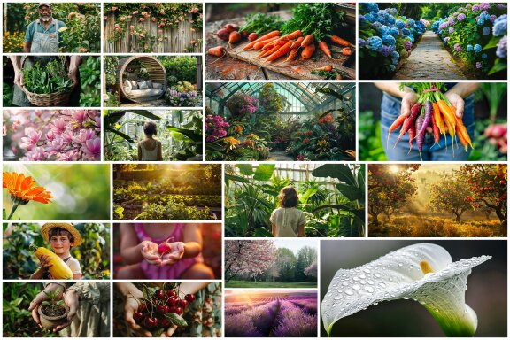 230+ Gardening HD Video Animations