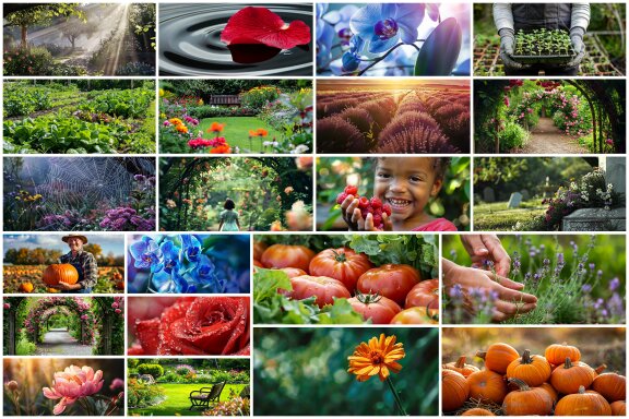 230+ Gardening HD Video Animations