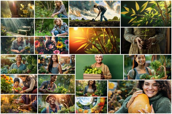 230+ Gardening HD Video Animations