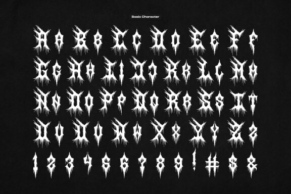 Zen Soul | Black Metal Font