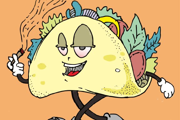 Score Some Loose – Illustrated Taco Character