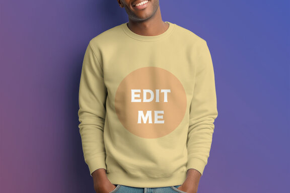 3 Free Man's Sweatshirt Mockups