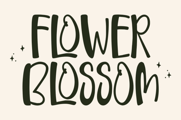 Bloerd Xlospun Cute Kids FREE Font