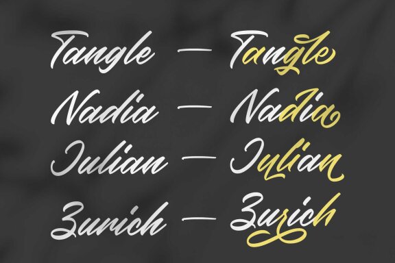 Rainylock – Handwritten Script