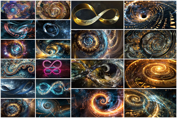 77 HD Video Animations with Infinity Video Scenes