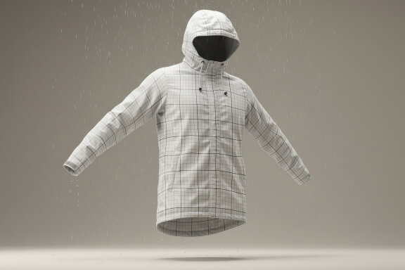 Rain Jacket Realistic Mockup