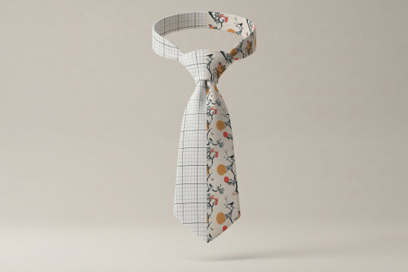 Floating Tie Mockups