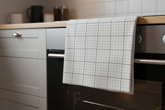 Kitchen Towel Dishcloth Mockups