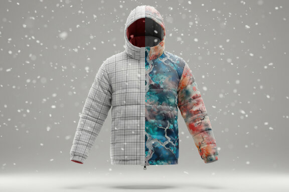 Winter Snow Jacket Mockups