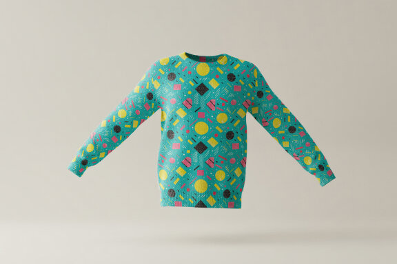 Woolen Sweater Floating Mockups