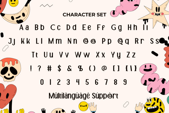 Funny Monster FREE Font