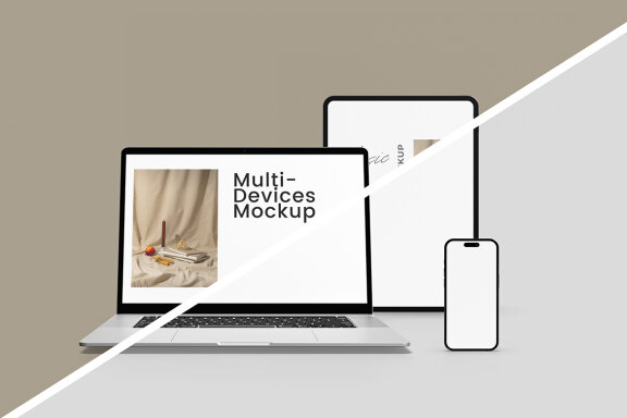 Minimalist Multi-Devices Mockup