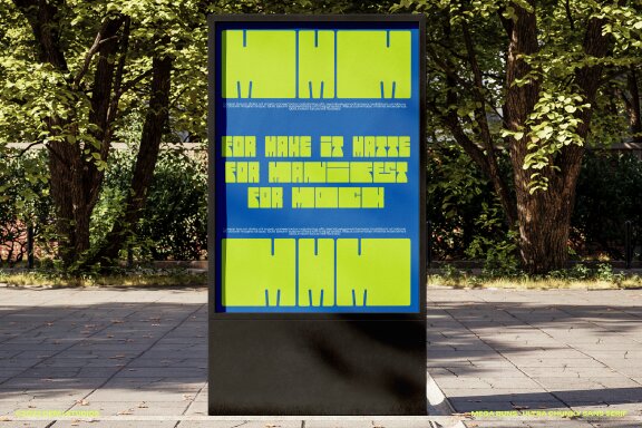 Mega Buns | Ultra Chunky Sans