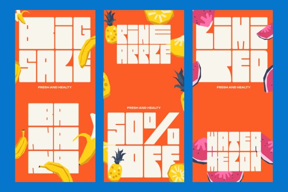 Mega Buns | Ultra Chunky Sans