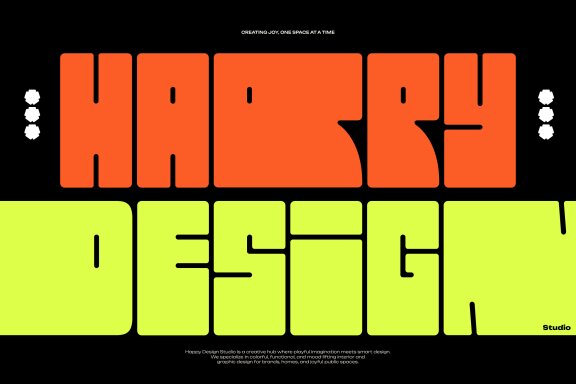 Mega Buns | Ultra Chunky Sans