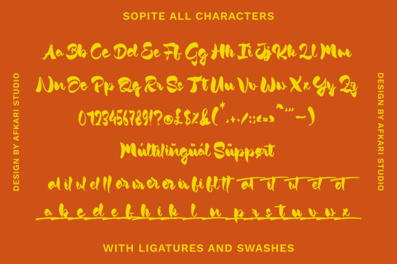 Sopite - Handwritten Bold Script Font