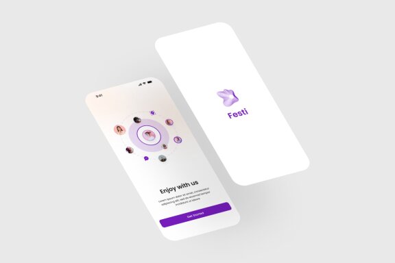 Festi - Event Booking  App UI Kit