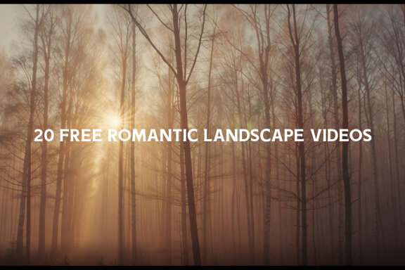 20 Free Romantic Landscape Videos