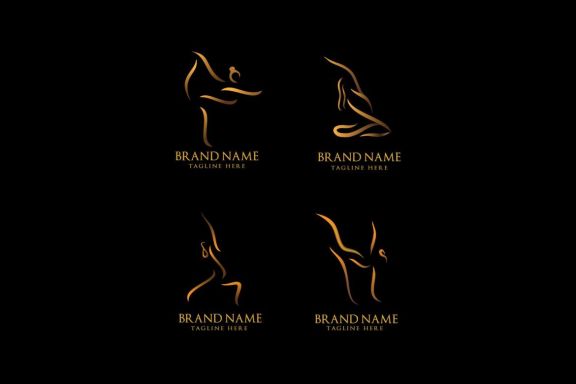 Set of Fose Yoga Logo