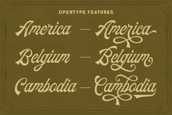 The Padlock - A Vintage Script