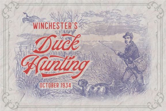 The Padlock - A Vintage Script